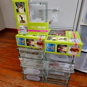 Decorative glass blocks for crafting